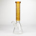 COBRA | 14" sandblasted geometric graphic 7 mm glass bong [YY03] Glass Bong JJ Distribution Campagne