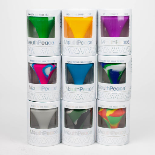 MOOSE LABS | Silicone Mouthpeace Starter set display of 12 Air Filter Smoking Cat Distribution