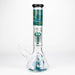 Infyniti | Untamed 14" 7 mm classic beaker water bong - Koi Fish [GP2021] Glass Bong ONE