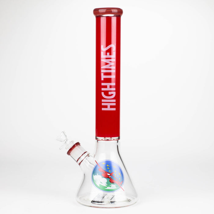 Infyniti | High Times 16" 7 mm classic beaker water bong [HIT1050GP] Glass Bong ONE