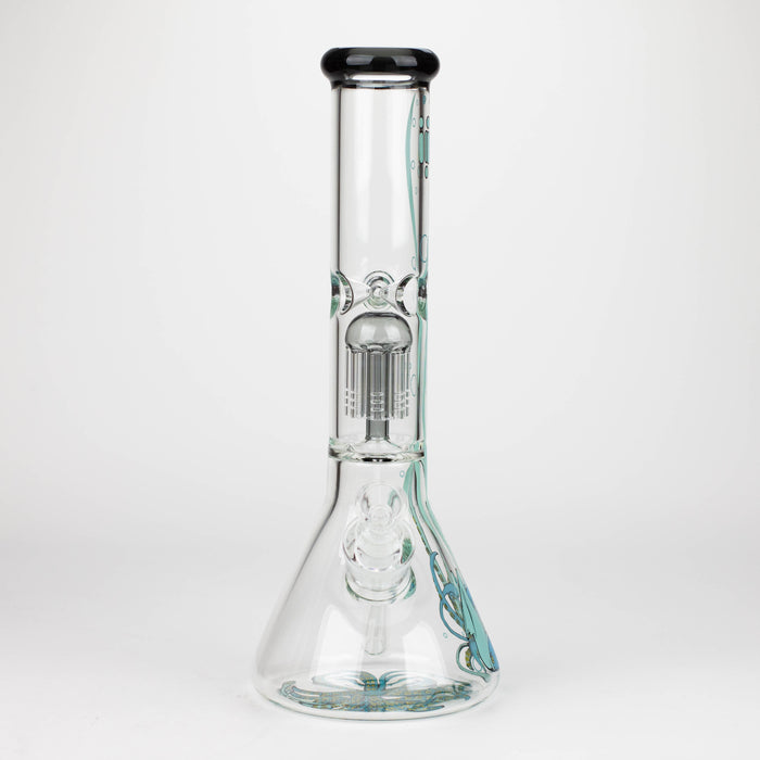 Infyniti | Untamed 14" 7 mm classic beaker water bong - Octopus [GP2014] Bongs ONE