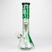 Infyniti | Untamed 14" 7 mm classic beaker water bong - Green Frog [GP2015] Glass Bong ONE