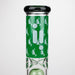 Infyniti | Untamed 14" 7 mm classic beaker water bong - Green Frog [GP2015] Glass Bong ONE