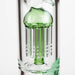 Infyniti | Untamed 14" 7 mm classic beaker water bong - Green Frog [GP2015] Glass Bong ONE