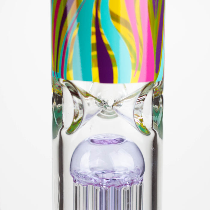Infyniti | Untamed 14" 7 mm classic beaker water bong - Jellyfish [GP2016] Glass Bong ONE