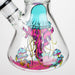 Infyniti | Untamed 14" 7 mm classic beaker water bong - Jellyfish [GP2016] Glass Bong ONE