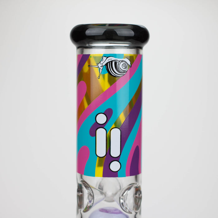 Infyniti | Untamed 14" 7 mm classic beaker water bong - Snail [GP2017]