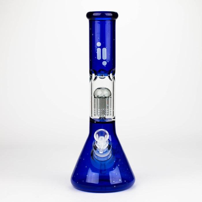 Infyniti | Untamed 14" 7 mm classic beaker water bong - Wolf [GP2018] Glass Bong ONE