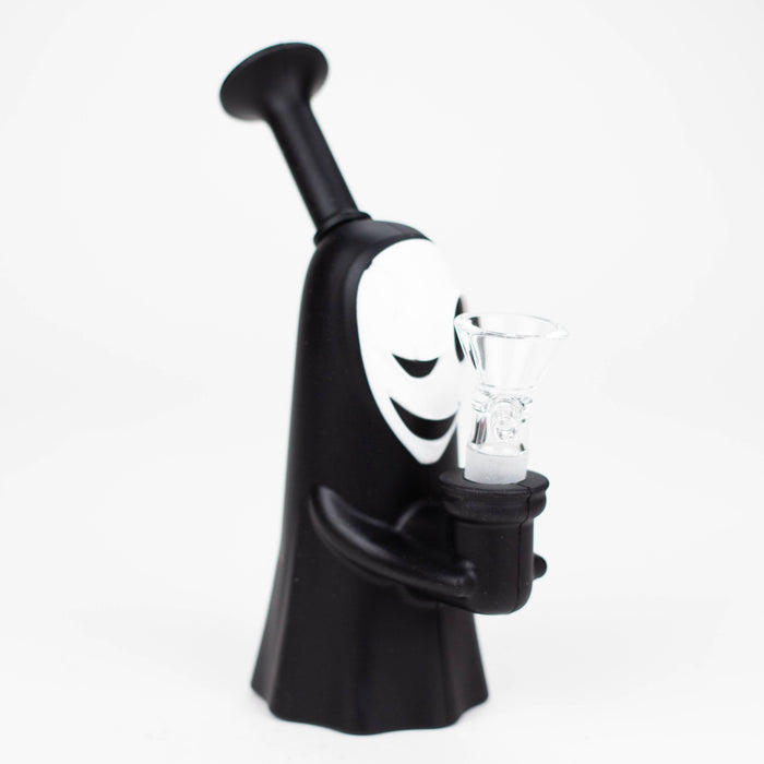 6.5" Ghost Face Water Pipe [YS-609] Resin · Silicone · Plastic Bong JJ Distribution