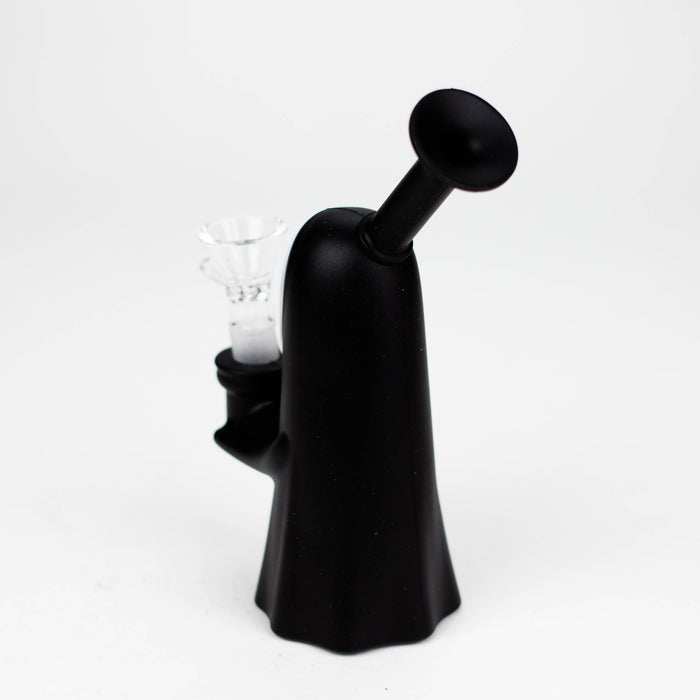 6.5" Ghost Face Water Pipe [YS-609] Resin · Silicone · Plastic Bong JJ Distribution
