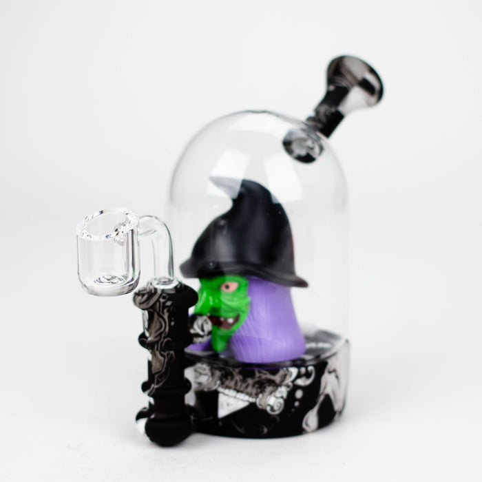 6'' Waterwheel water pipe-Witch [H194G]
