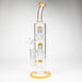 COBRA | 16" TRIPLE PERC WATER BONG Glass Bong JJ Distribution YELLOW