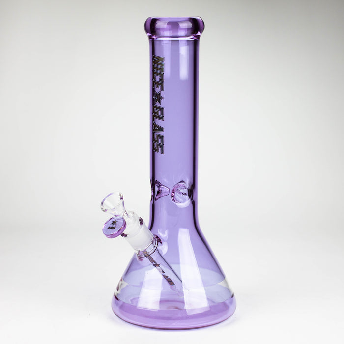 NG-12 inch 5mm Full Color Beaker [240A-CL] Glass Bong High-End Brands Glass PURPLE