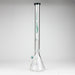 GENIE | 22" 9 mm Beaker Glass Bong [GE1003] Glass Bong ONE Teal