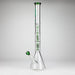GENIE | 24" 9mm Triple Percolator Beaker Glass Bong [GB1907] Glass Bong ONE