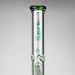 GENIE | 24" 9mm Triple Percolator Beaker Glass Bong [GB1907] Glass Bong ONE