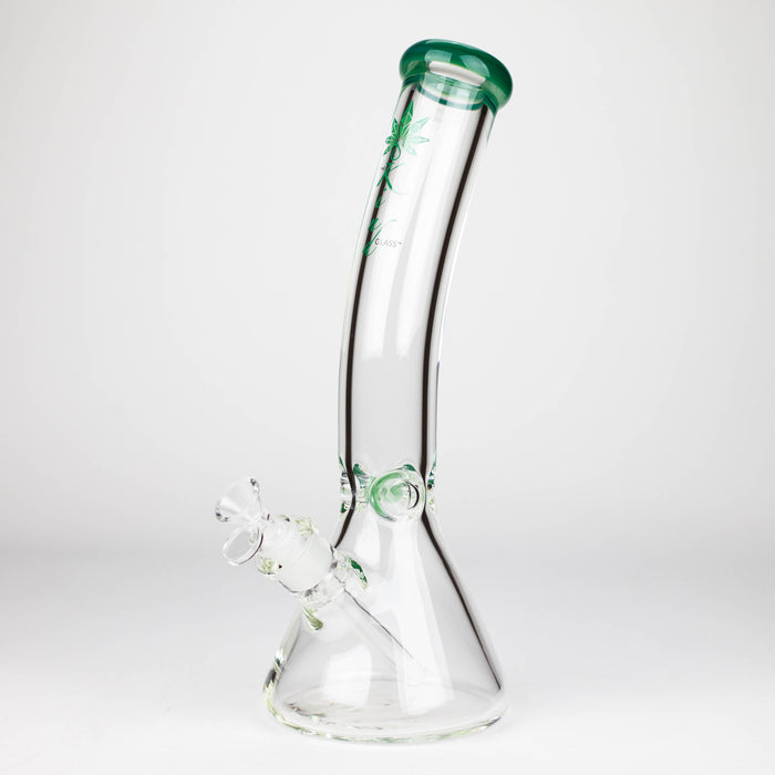 The Kind Glass | Bent Beaker Bong Glass Bong The Kind Pen 14"
