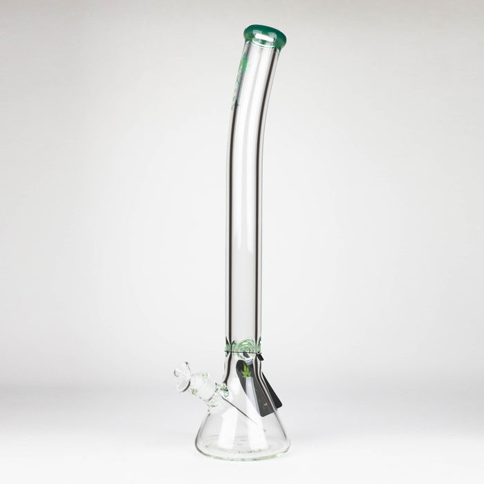 The Kind Glass | Bent Beaker Bong Glass Bong The Kind Pen 24"