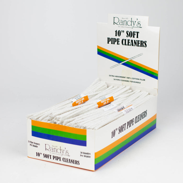 Randy's | 10" Soft pipe cleaners box of 30 Cleaning Stuffs Smoking Cat Distribution