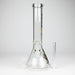diamond | 14" Crypto Beaker Glass water Bong Glass Bong 420 Paradise