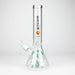 diamond | 14" Crypto Beaker Glass water Bong Glass Bong 420 Paradise Bitcoin - Hang Tight