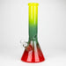 12.5" Soft glass 7mm beaker water bong [M12005] Glass Bong JJ Distribution Yellow
