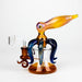 6.5" Squid Rig with diffuser [ABC-76] Glass Rig JJ Distribution