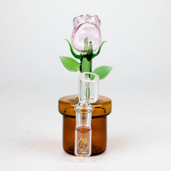 6" Rose Rig with diffuser [XY-J01] Glass Rig JJ Distribution