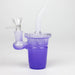 5.5" Cup water bong with Straw [XY-13x] Glass Bong JJ Distribution