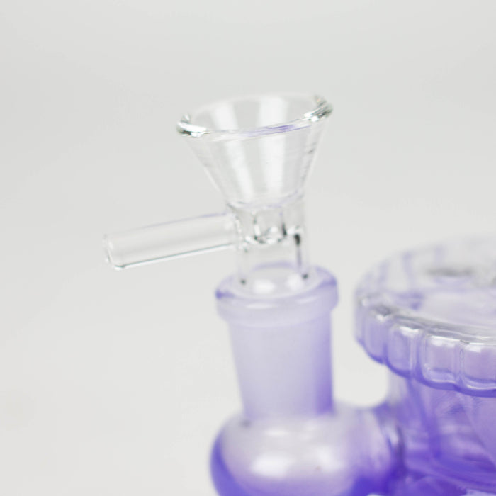 5.5" Cup water bong with Straw [XY-13x] Glass Bong JJ Distribution