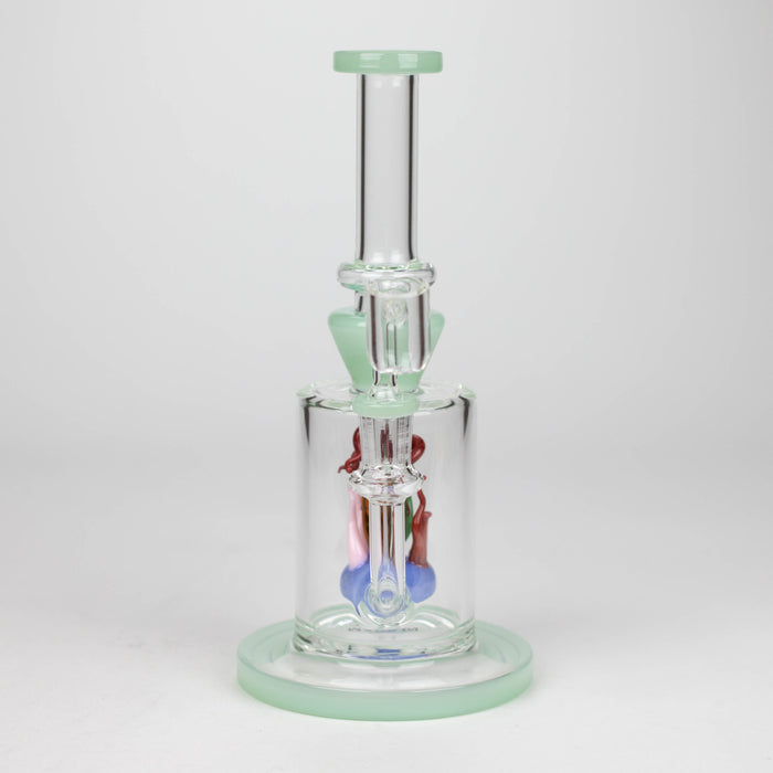 9" Octopus Rig with diffuser [XY-178] Glass Rig JJ Distribution