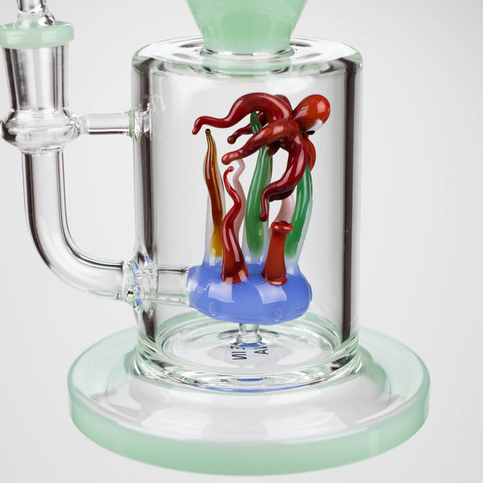 9" Octopus Rig with diffuser [XY-178] Glass Rig JJ Distribution