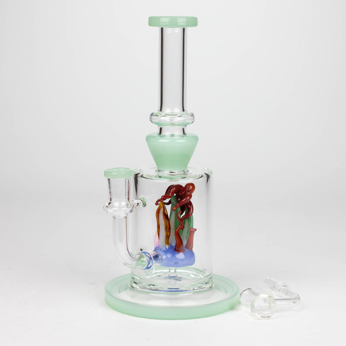 9" Octopus Rig with diffuser [XY-178] Glass Rig JJ Distribution