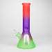 12.5" Soft glass 7mm beaker water bong [M12004] Glass Bong JJ Distribution