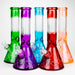 12.5" Soft glass 7mm beaker water bong [M12007A] Glass Bong JJ Distribution