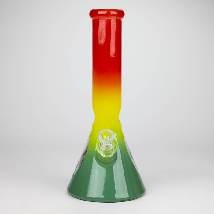 12.5" Soft glass 7mm beaker water bong [M12005] Glass Bong JJ Distribution