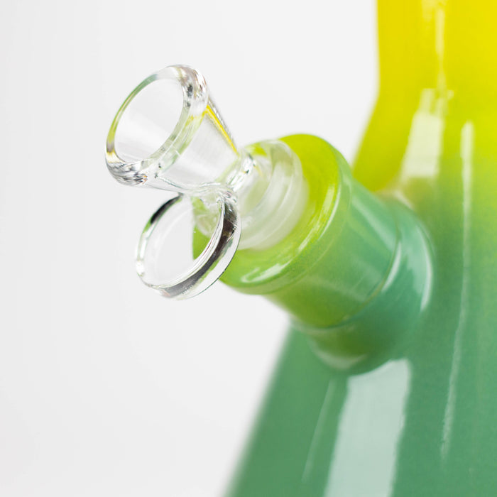 12.5" Soft glass 7mm beaker water bong [M12005] Glass Bong JJ Distribution