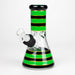 8" Soft glass 7mm beaker water bong [M08006A] Glass Bong JJ Distribution Green