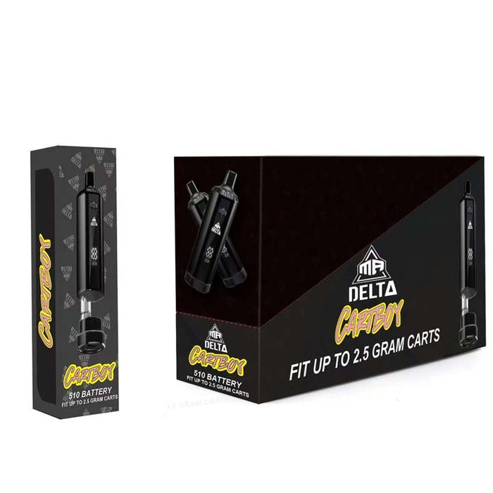MR DELTA | CARTBOY 510 thread cartridge Battery Box of 6