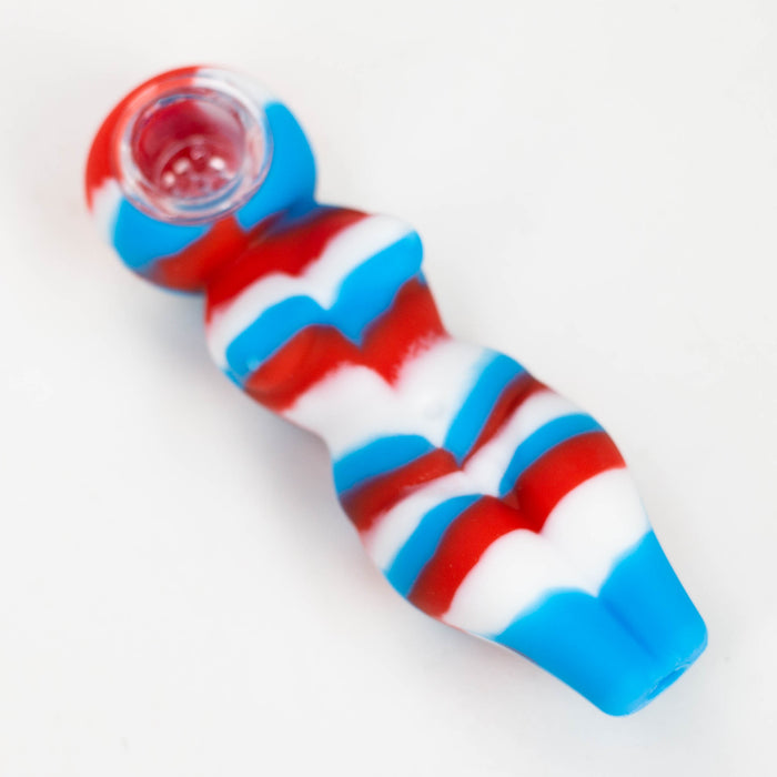 4" Sexy Silicone hand pipe