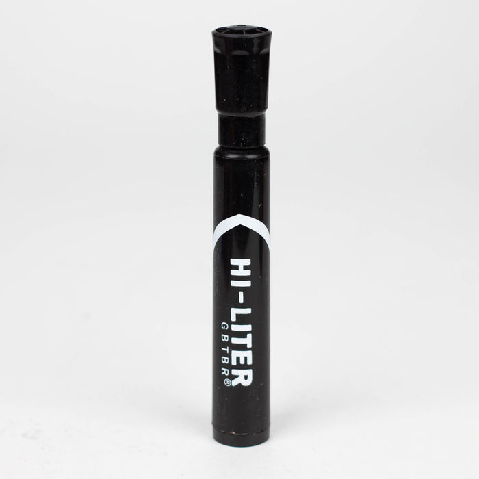 5.2" Discreet Hi Liter Marker Shape Aluminum Smoking Pipe [RT-16]