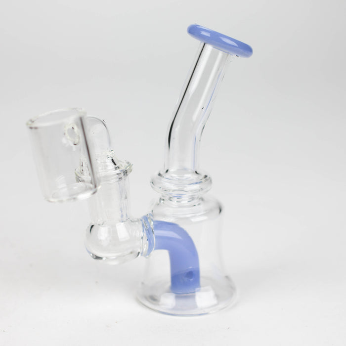 4.3" Dab Rig set [TZN0050] Glass Rig Canadian Distributor