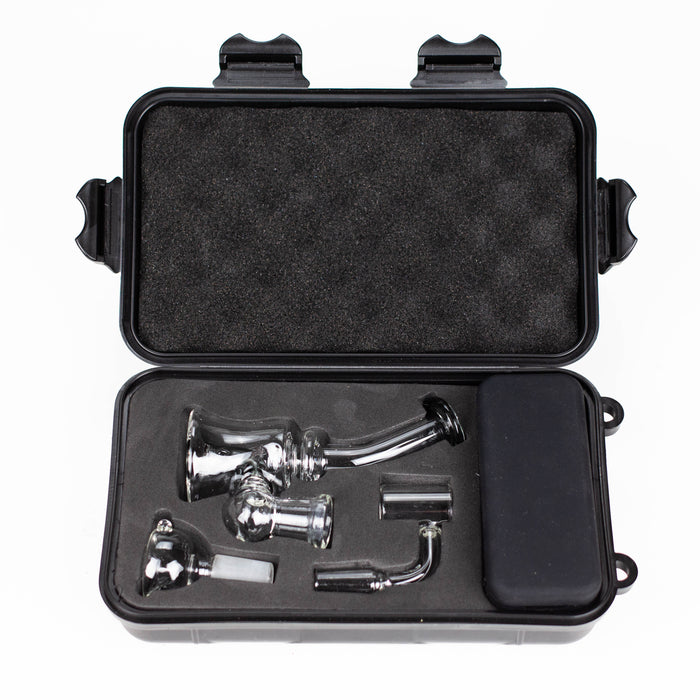 4.3" Dab Rig set [TZN0050] Glass Rig Canadian Distributor Black