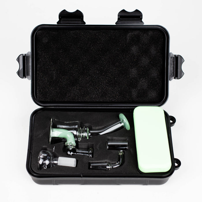 4.3" Dab Rig set [TZN0050] Glass Rig Canadian Distributor Green