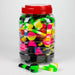 3.5" Silicone Pipe with Cover Jar of 60 [71-top01] Silicone Pipe Canadian Distributor