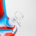 8" Tricolor silicone beaker water bong [71-Top13] Resin · Silicone · Plastic Bong Canadian Distributor