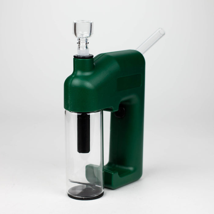 POWER BUBBLER [LQN0015] Resin · Silicone · Plastic Bong Canadian Distributor Green