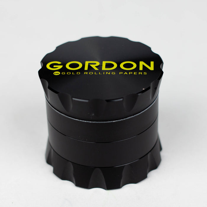 GORDON | 4 Lay Aluminum Alloy Herb Grinder Box of 6 [PH5034-Gordon]