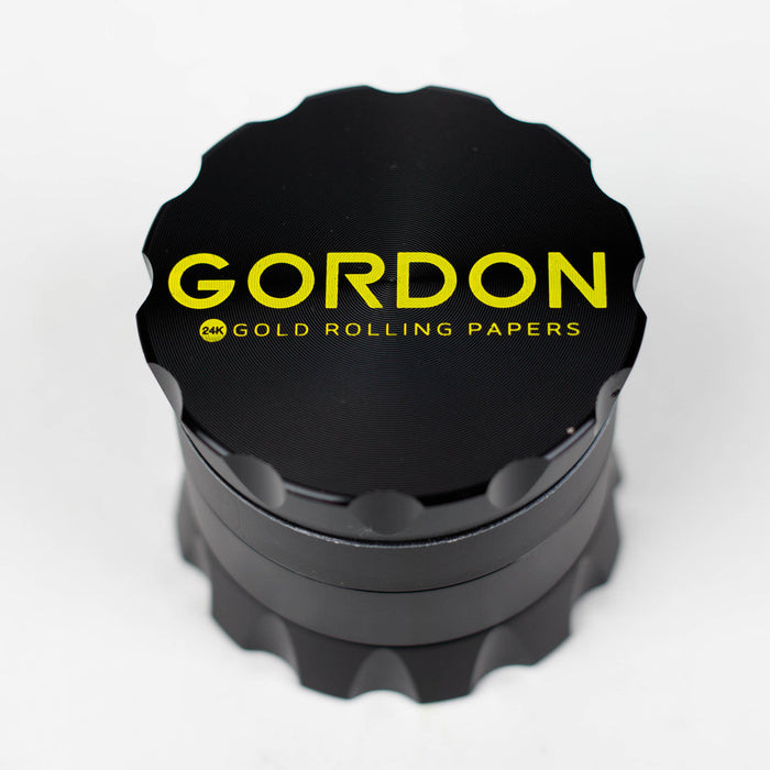 GORDON | 4 Lay Aluminum Alloy Herb Grinder Box of 6 [PH5034-Gordon]