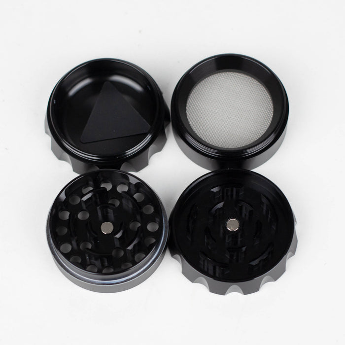 GORDON | 4 Lay Aluminum Alloy Herb Grinder Box of 6 [PH5034-Gordon] Display Pack Canadian Distributor